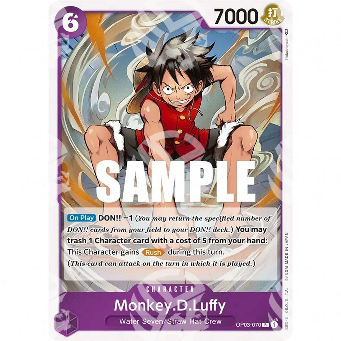 Pillars of Strength - Monkey.D.Luffy-OP03-070 -229