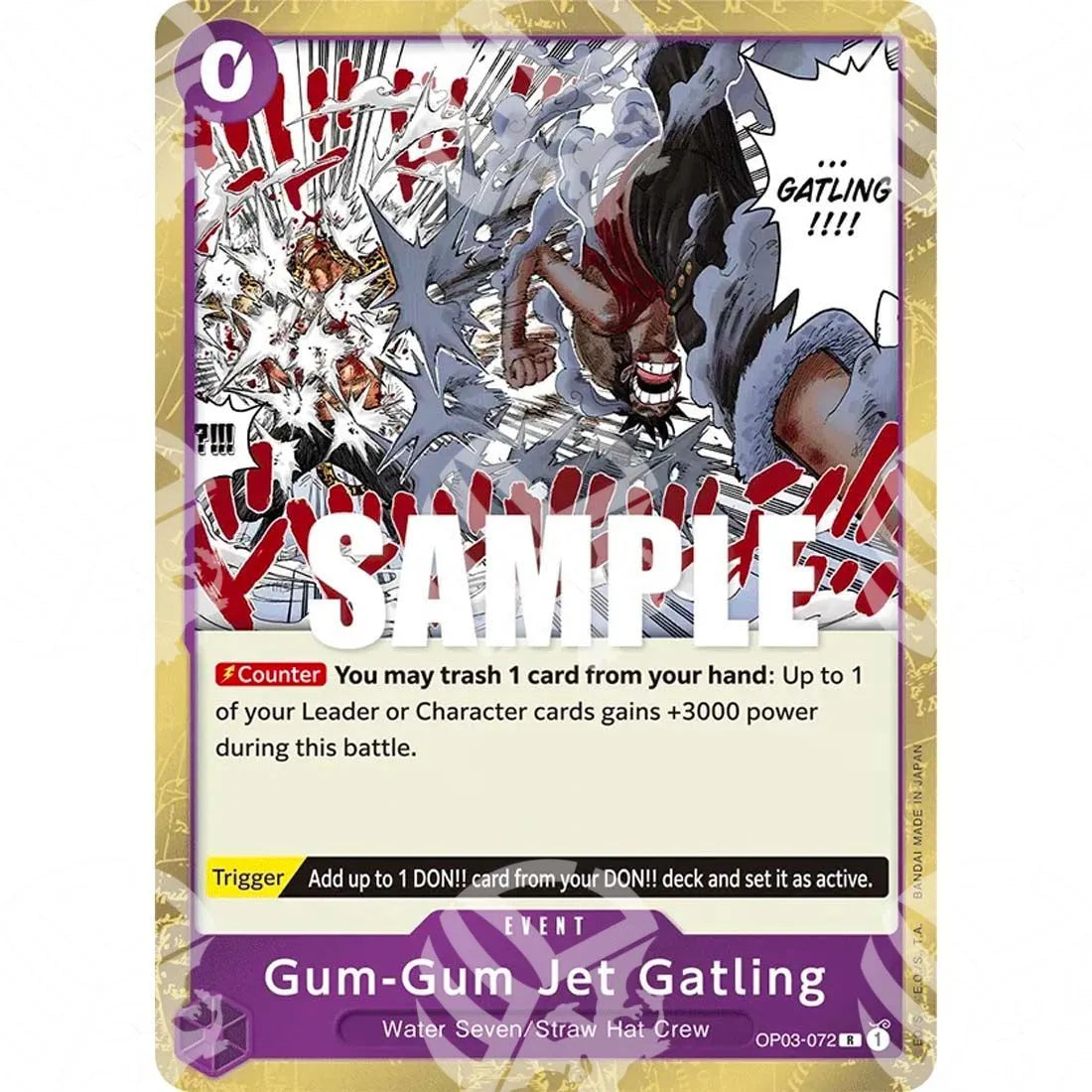 Pillars of Strength - Gum-Gum Jet Gatling-OP03-072 -177