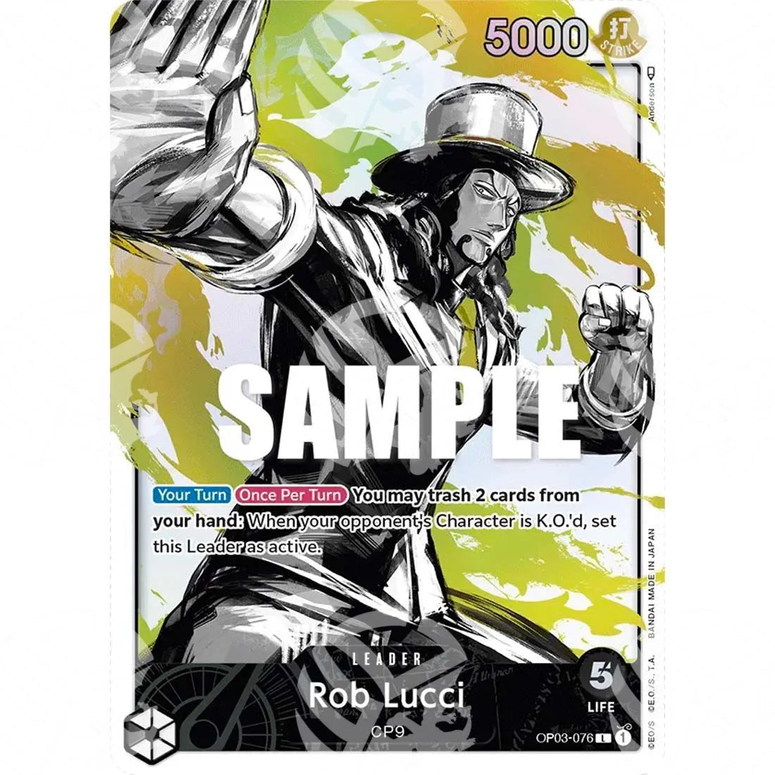 Pillars of Strength - Rob Lucci - Alternate Art-OP03-076a -098