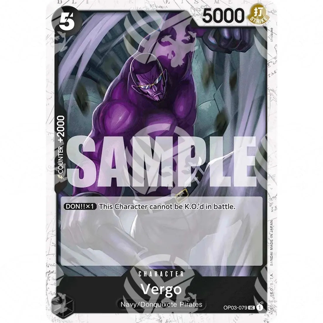 The Best - Premium Booster - Vergo - Jolly Roger Foil-OP03-079j -972