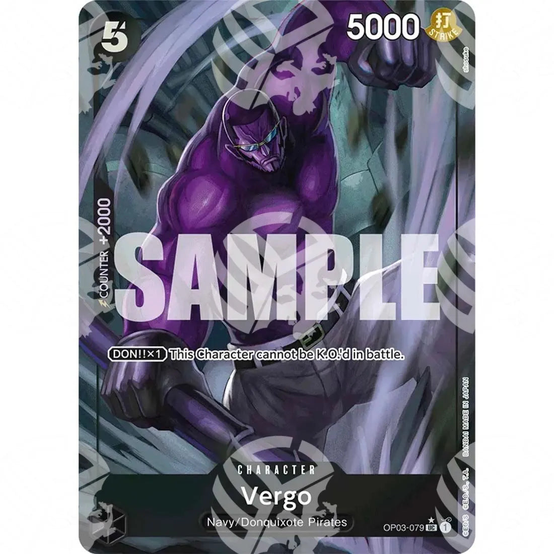 The Best - Premium Booster - Vergo - Full Art-OP03-079f -964