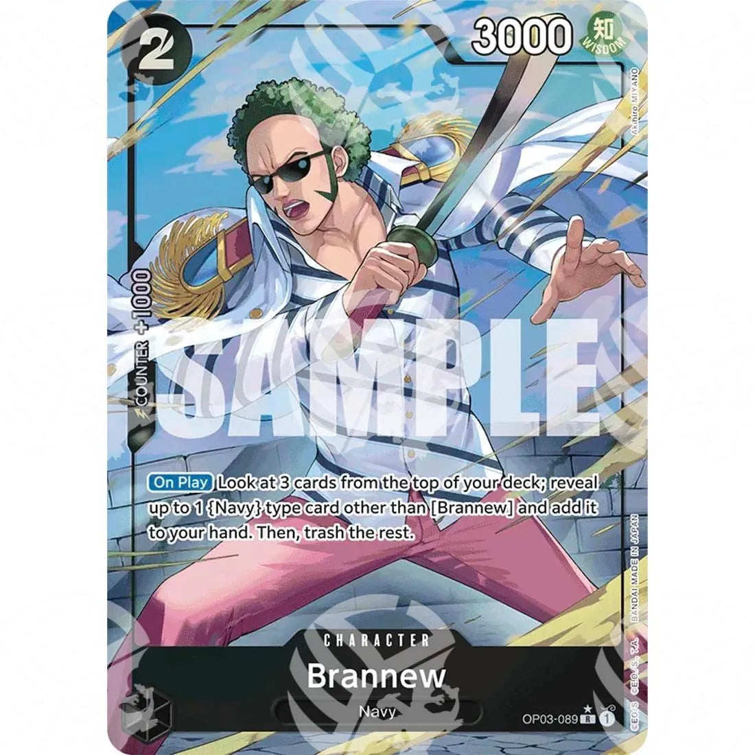 The Best - Premium Booster - Brannew - Alternate Art-OP03-089a -966