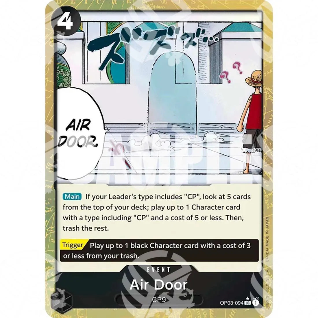 The Best - Premium Booster - Air Door - Jolly Roger Foil-OP03-094 -960