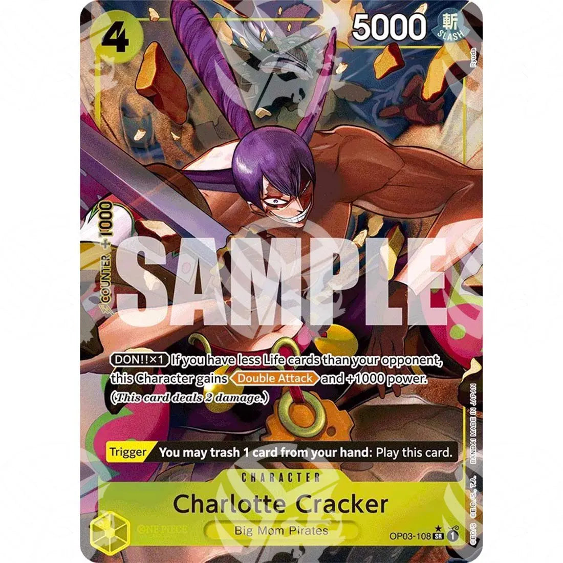 The Best - Premium Booster - Charlotte Cracker - Alternate Art-OP03-108a -512