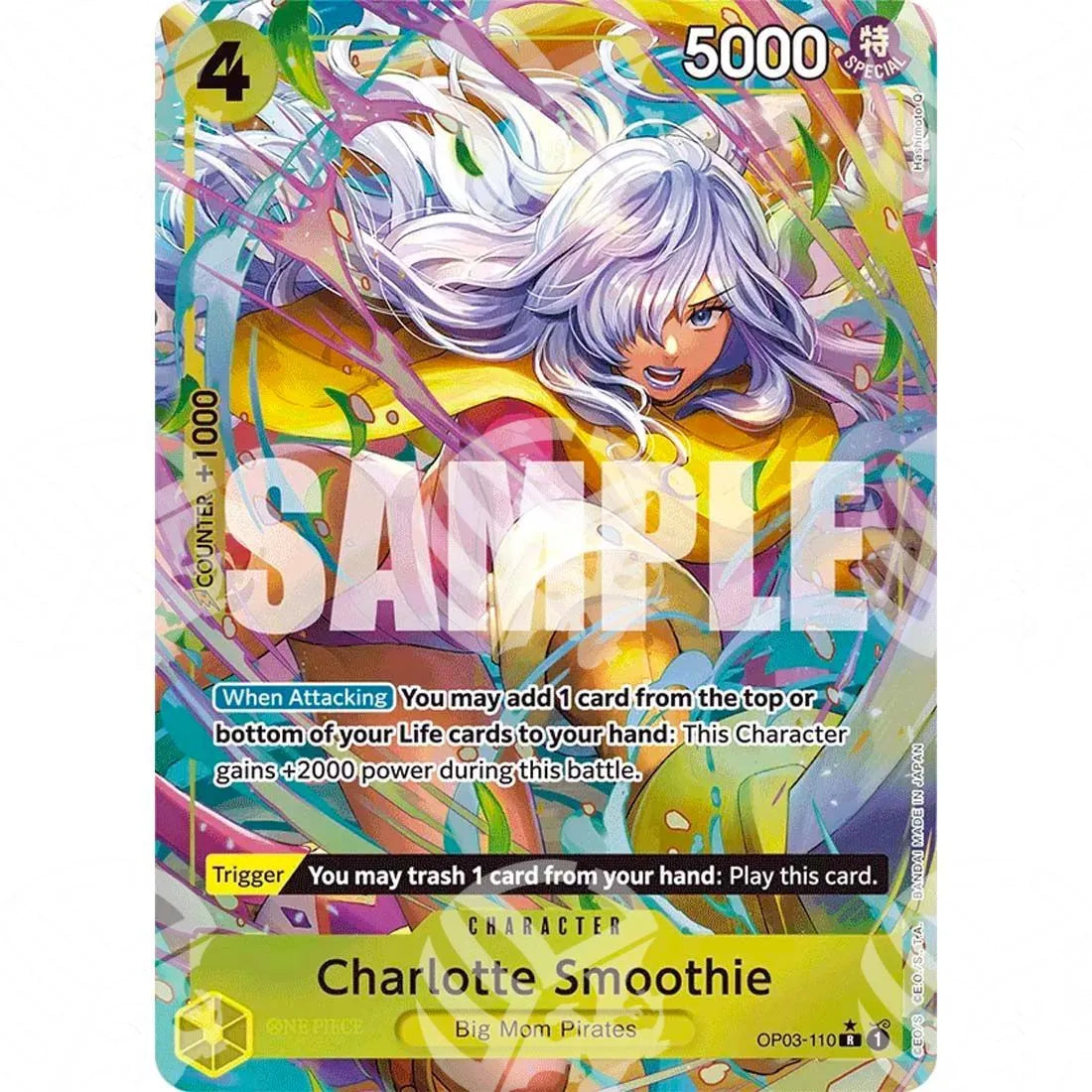 The Best - Premium Booster - Charlotte Smoothie - Alternate Art-OP03-110a -506
