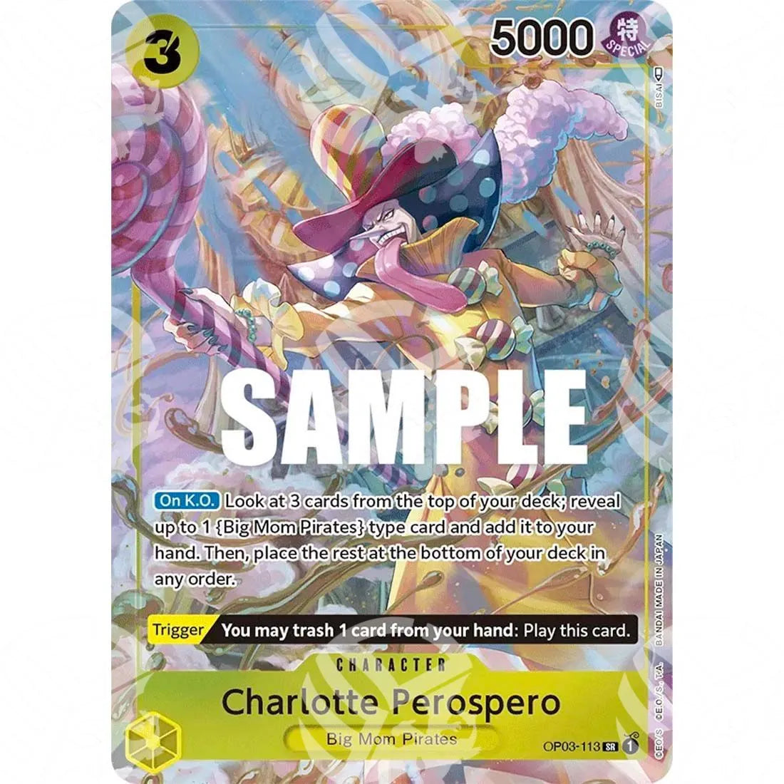 Pillars of Strength - Charlotte Perospero - Alternate Art-OP03-113a -140