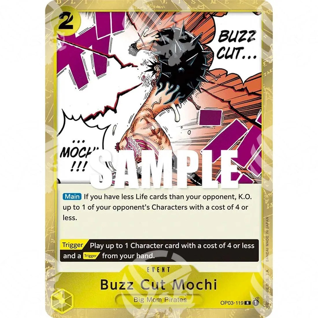 Pillars of Strength - Buzz Cut Mochi-OP03-119 -118