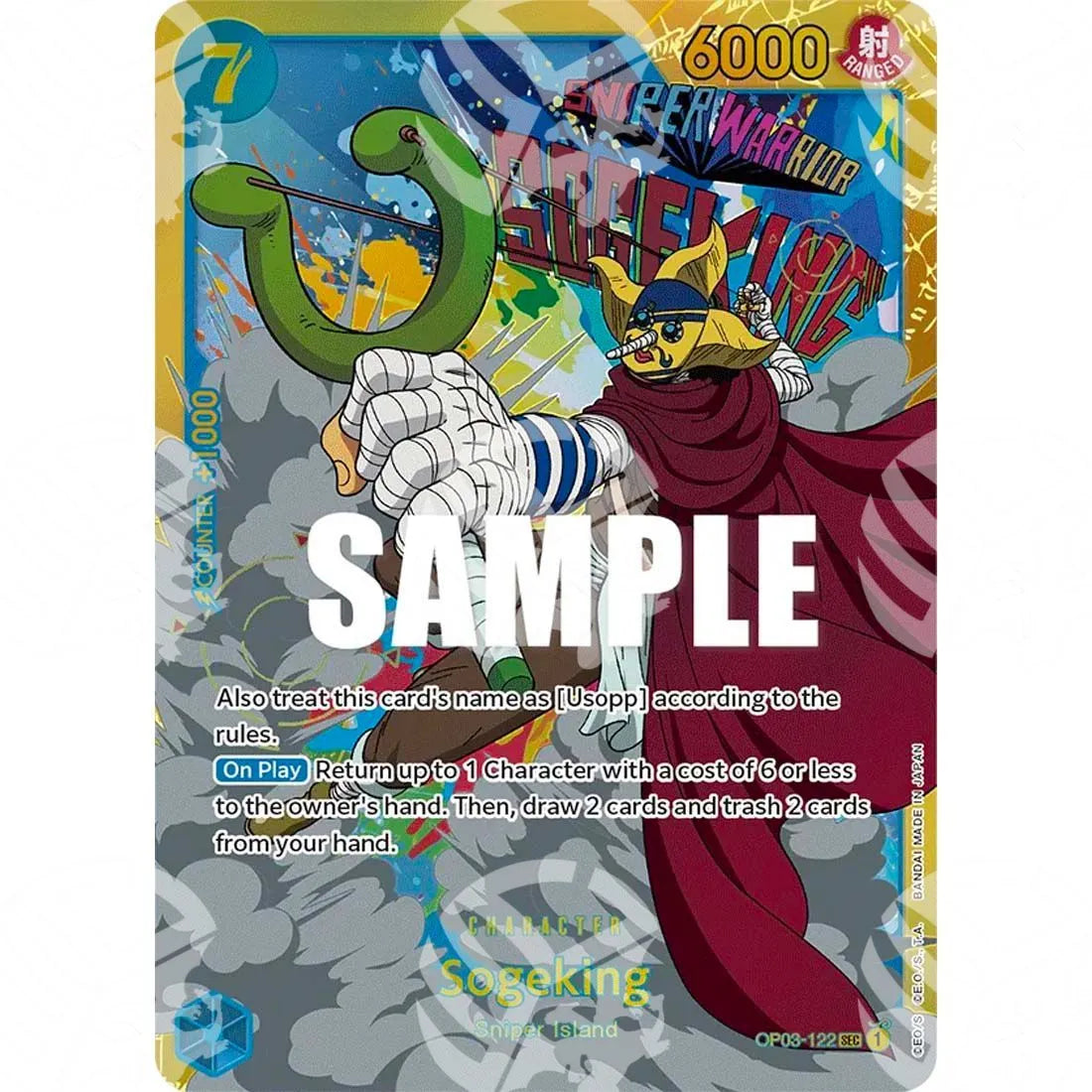 Pillars of Strength - Sogeking - Secret Rare-OP03-122 -217