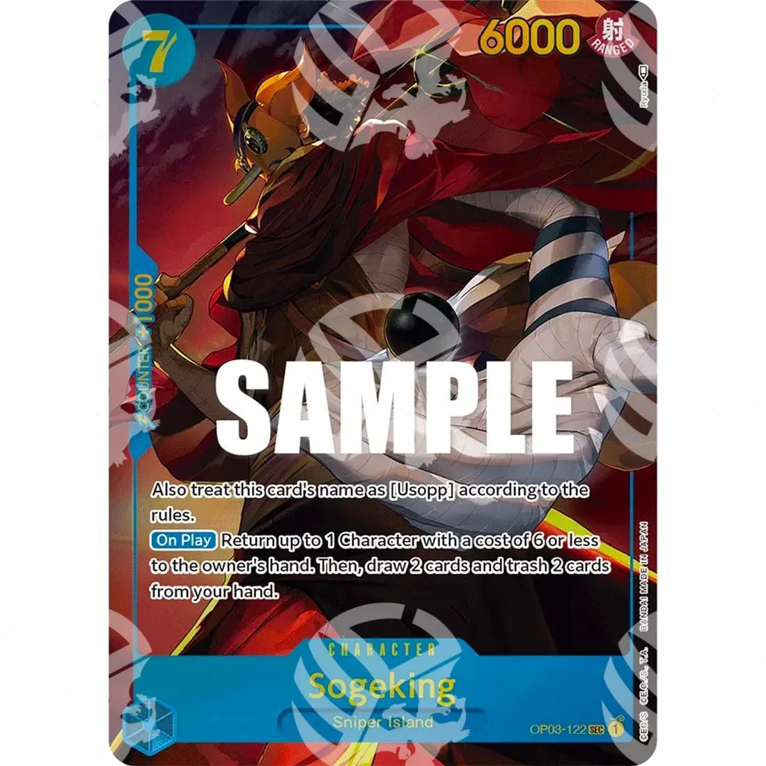 Pillars of Strength - Sogeking - Secret Rare | Alternate Art-OP03-122a -307