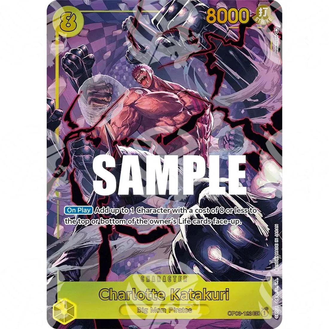 Pillars of Strength - Charlotte Katakuri - Alternate Art | Secret Rare-OP03-123a -128