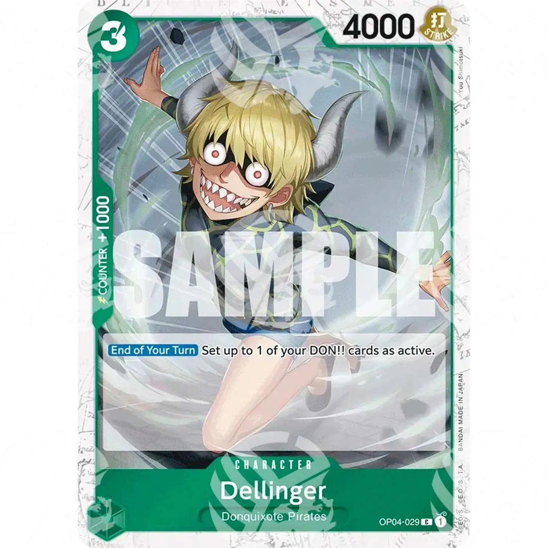 The Best - Premium Booster - Dellinger - Jolly Roger Foil-OP04-029j -953