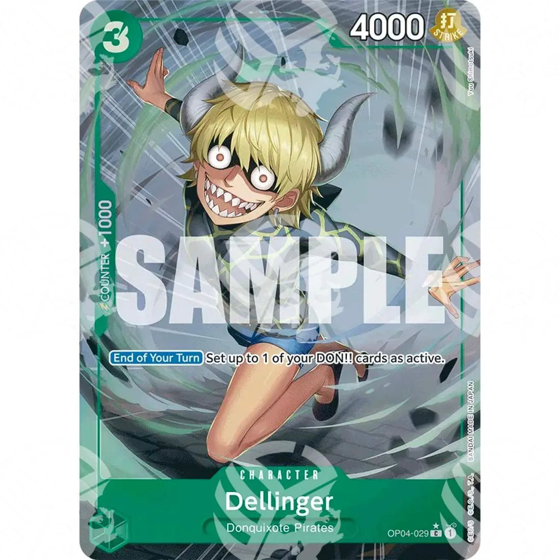 The Best - Premium Booster - Dellinger - Full Art-OP04-029f -938