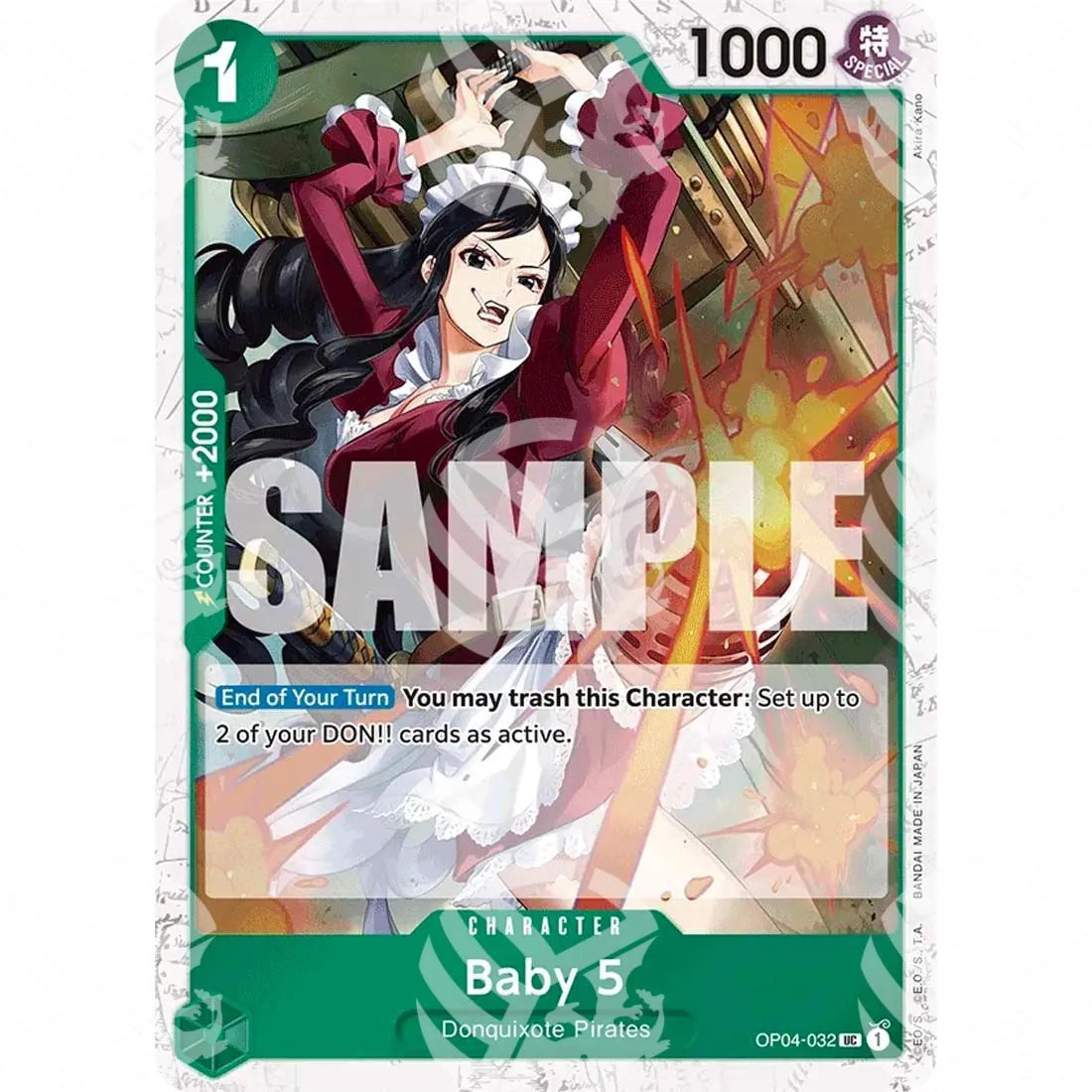 The Best - Premium Booster - Baby 5 - Jolly Roger Foil-OP04-032j -981