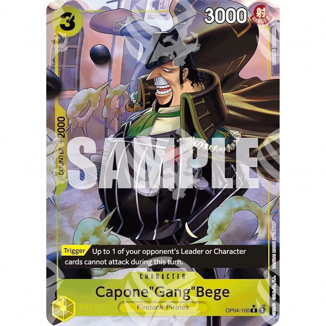 The Best - Premium Booster - Capone"Gang"Bege - Full Art-OP04-100f -960