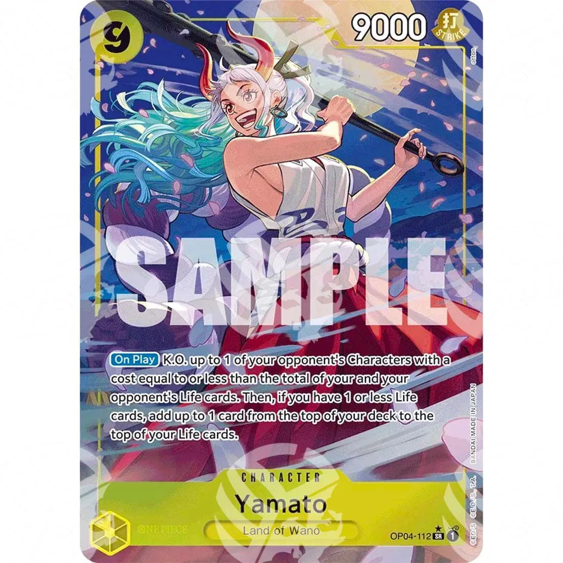 The Best - Premium Booster - Yamato - Alternate Art-OP04-112a -595