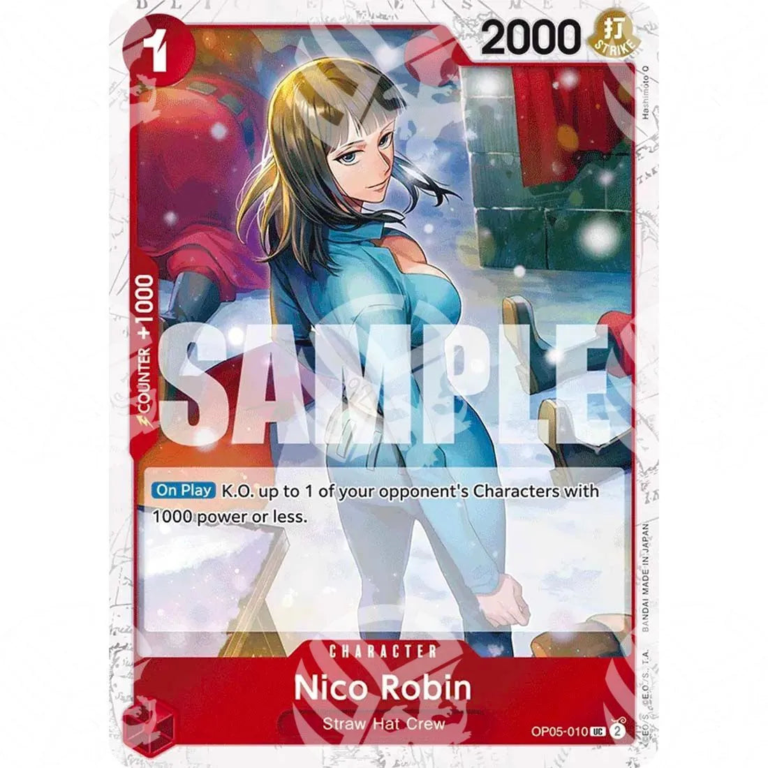 The Best - Premium Booster - Nico Robin - Jolly Roger Foil-OP05-010j -967