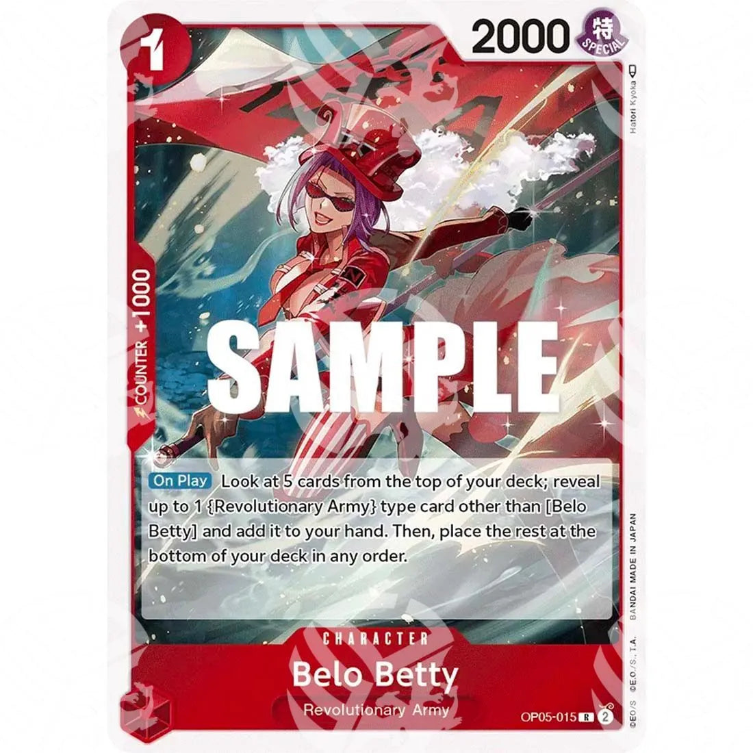 Awakening of the New Era - Belo Betty - 015-OP05-015 -128