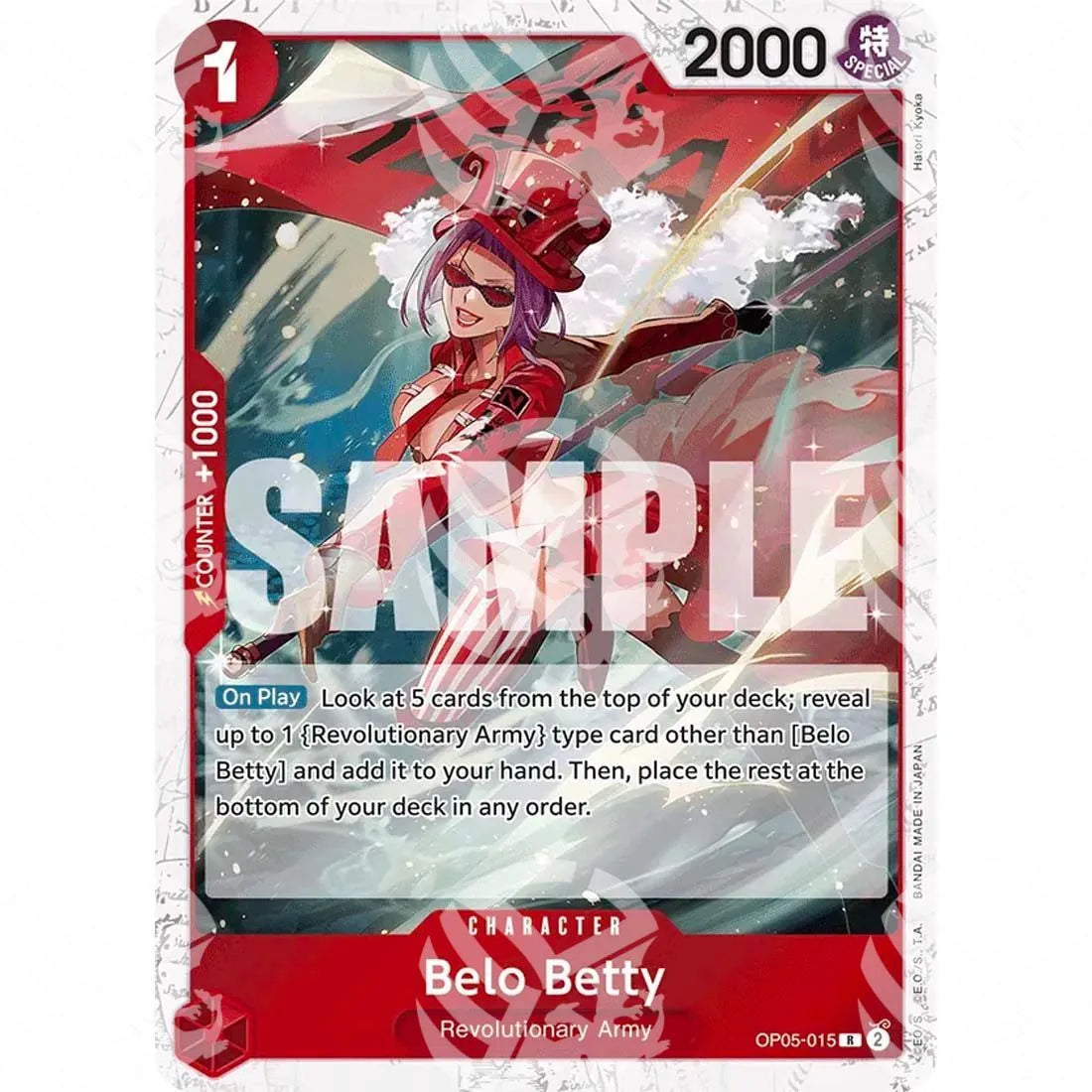 The Best - Premium Booster - Belo Betty - Jolly Roger Foil-OP05-015j -170