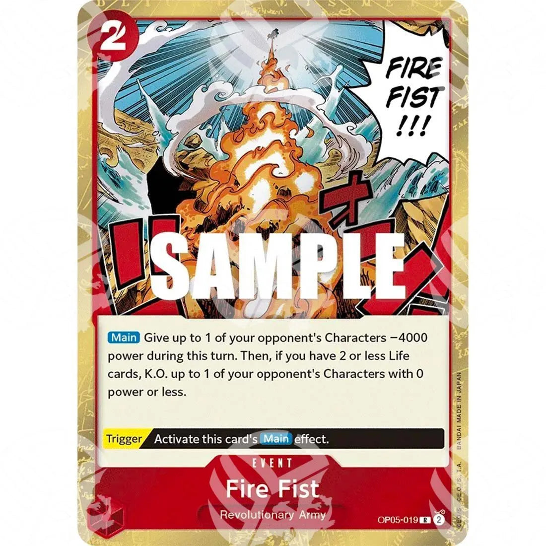 Awakening of the New Era - Fire Fist-OP05-019 -159