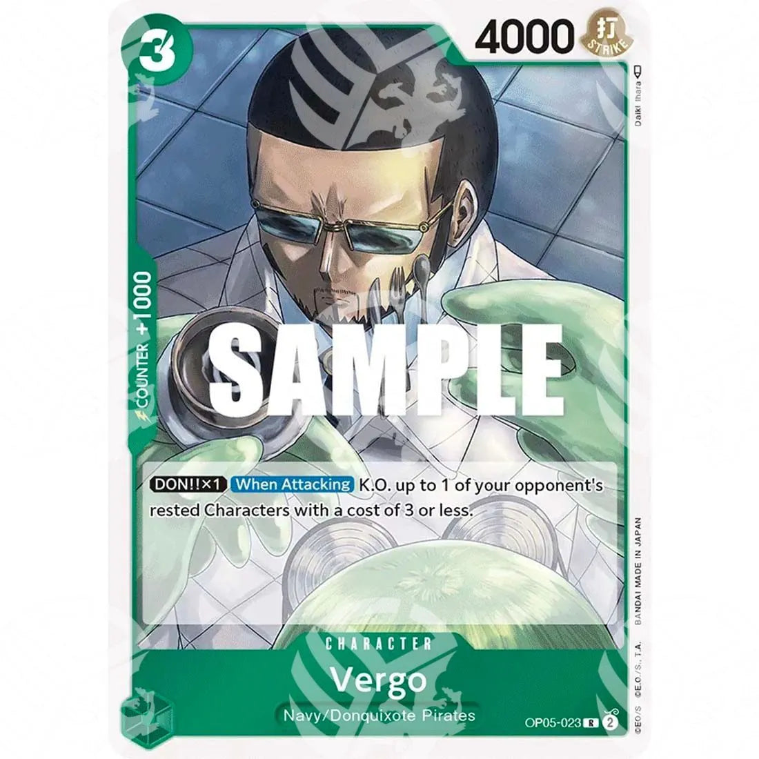 Awakening of the New Era - Vergo-OP05-023 -390