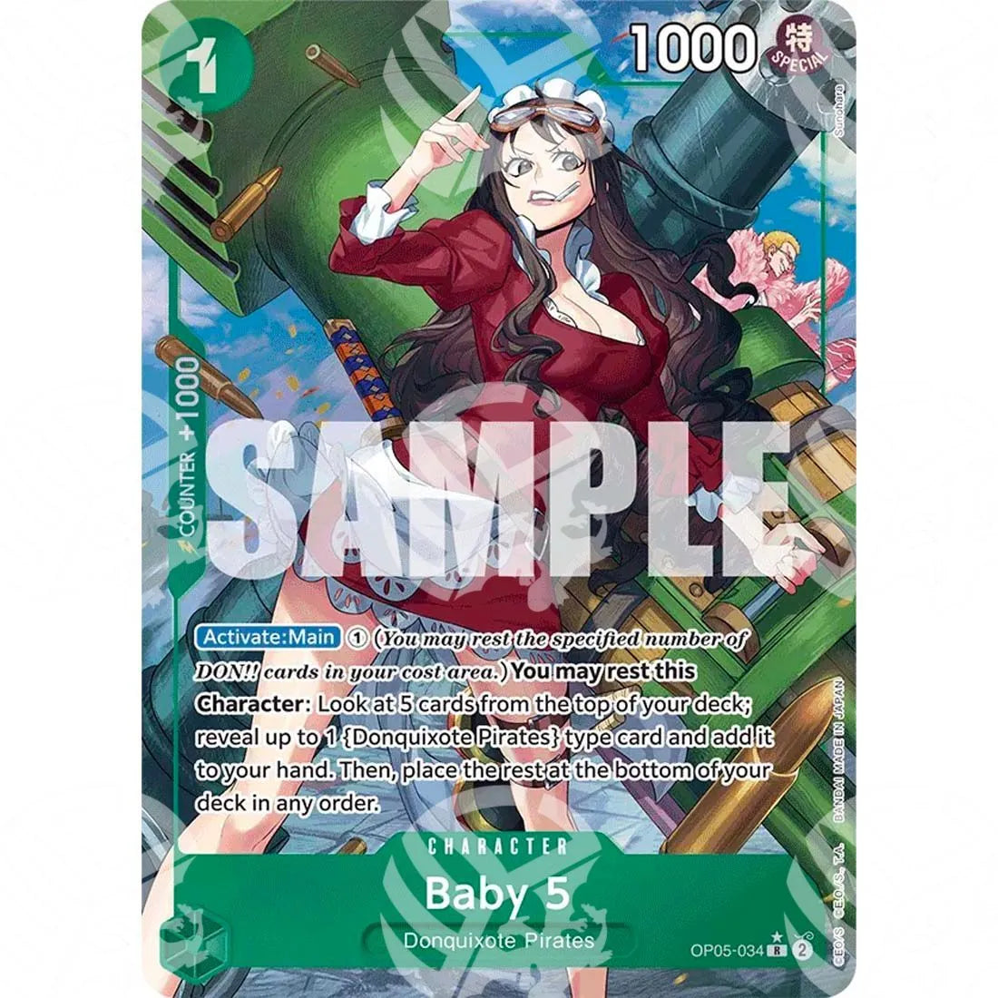 The Best - Premium Booster - Baby 5 - Alternate Art -OP05-034a -942