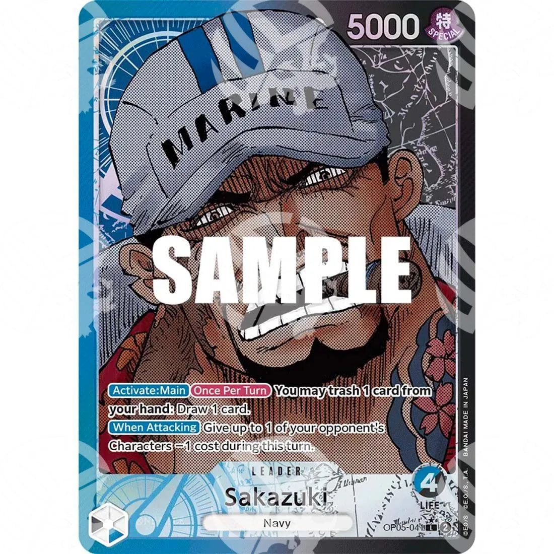 Awakening of the New Era - Sakazuki - Alternate Art-OP05-041 -454