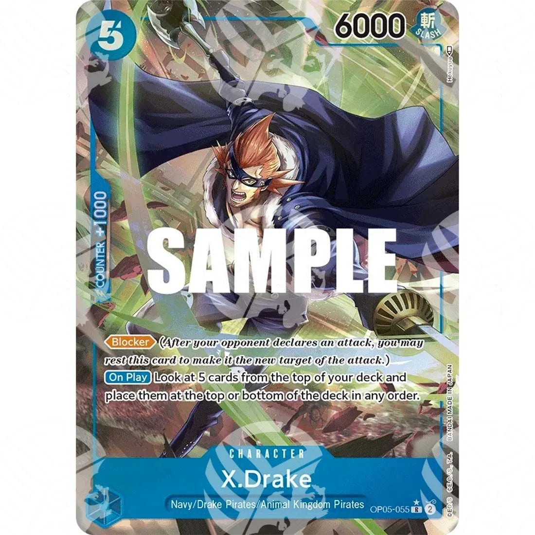 Awakening of the New Era - X.Drake - Alternate Art-OP05-055a -569