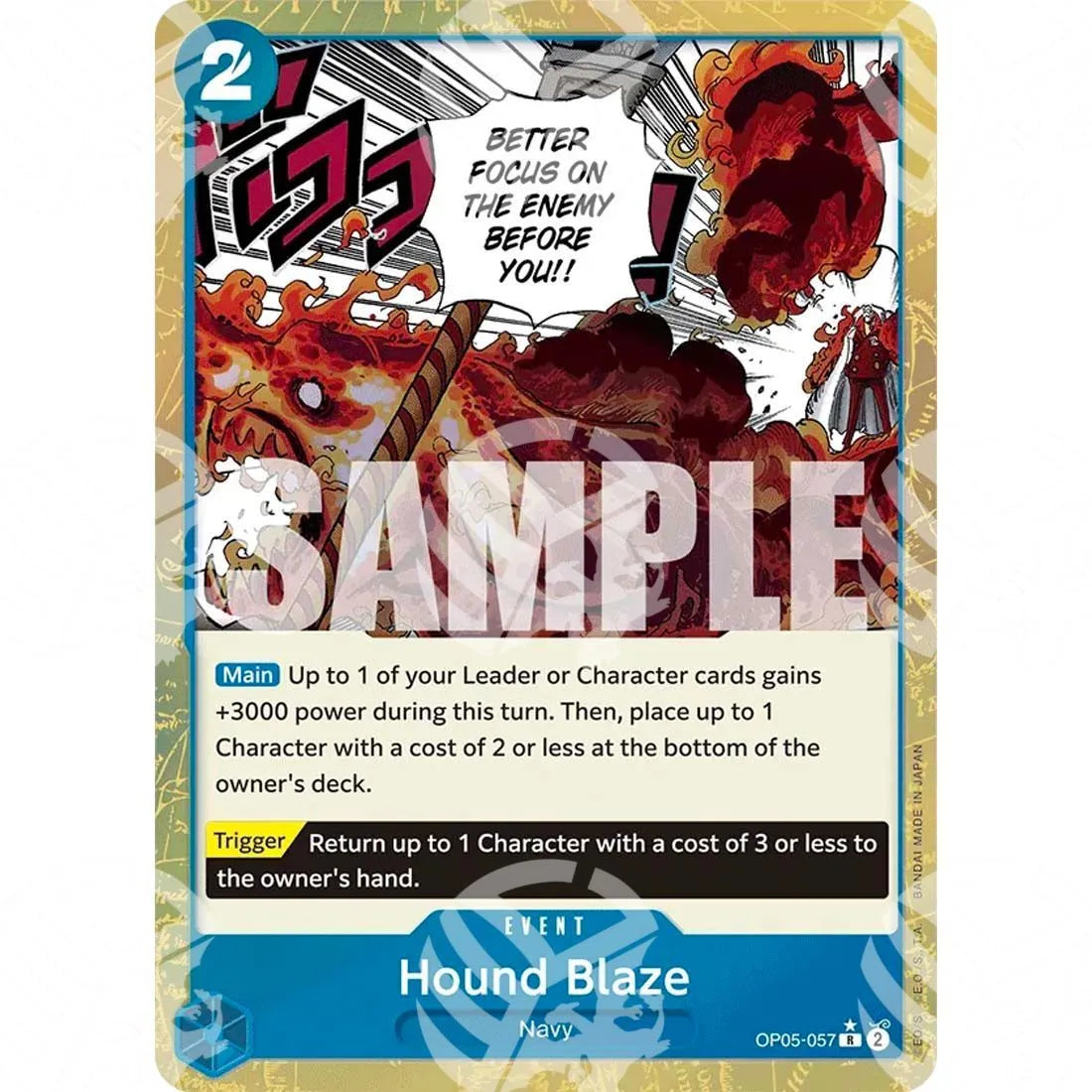 The Best - Premium Booster - Hound Blaze - Jolly Roger Foil-OP05-057j -562