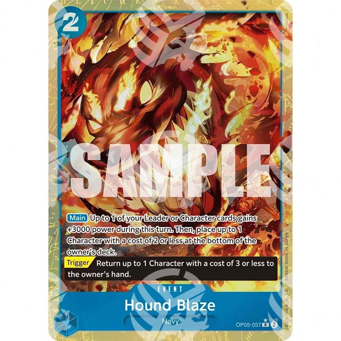The Best - Premium Booster - Hound Blaze - Alternate Art-OP05-057a -564