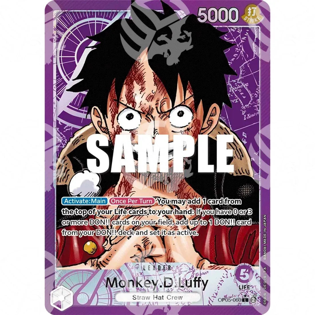 Awakening of the New Era - Monkey.D.Luffy - 060 | Alternate Art-OP05-060a -466