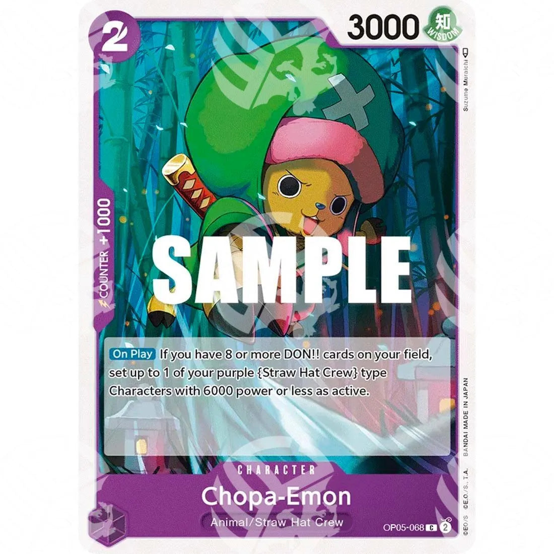 Starter Deck: Purple Monkey.D.Luffy - Chopa-Emon-OP05-068 -564