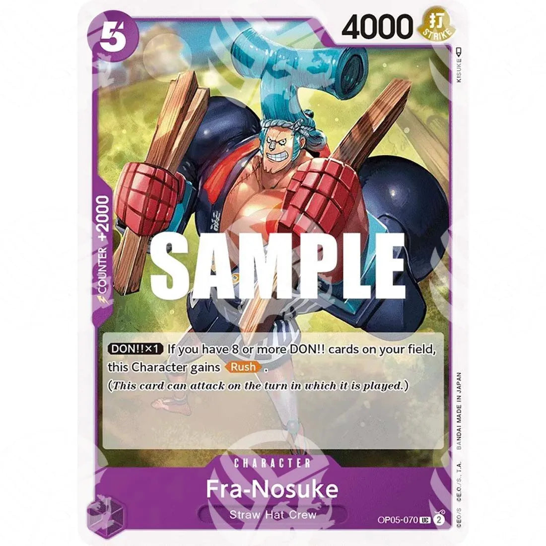 Starter Deck: Purple Monkey.D.Luffy - Fra-Nosuke-OP05-070 -563