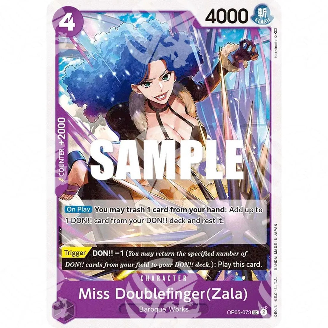Awakening of the New Era - Miss Doublefinger(Zala)-OP05-073 -419