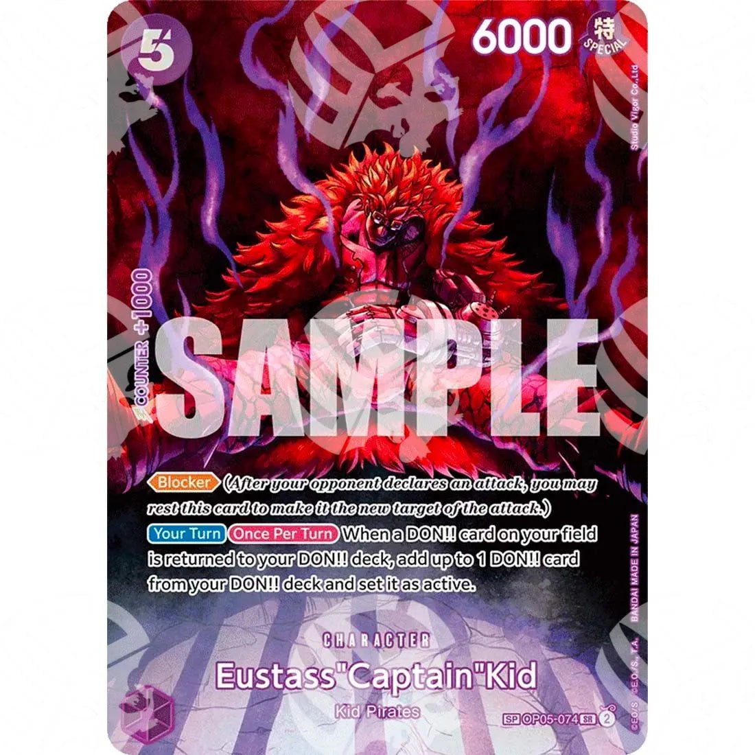 500 Years into the Future - Eustass"Captain"Kid - Special Rare-OP05-074 -492
