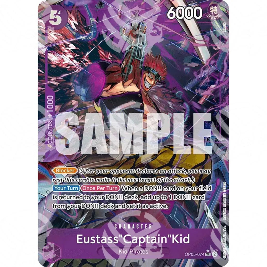 The Best - Premium Booster - Eustass"Captain"Kid - Alternate Art-OP05-074a -568