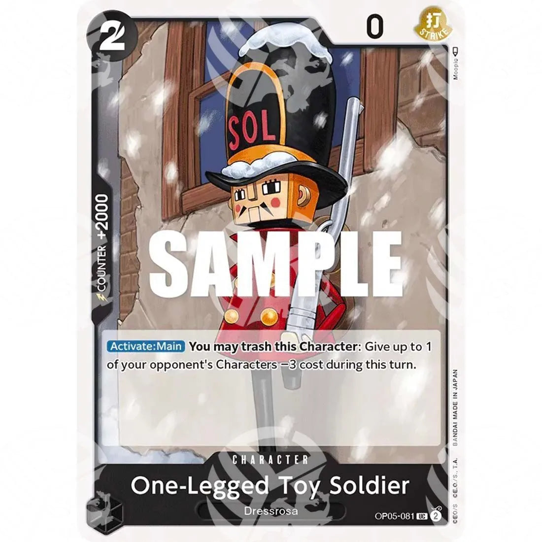 Awakening of the New Era - One-Legged Toy Soldier-OP05-081 -424