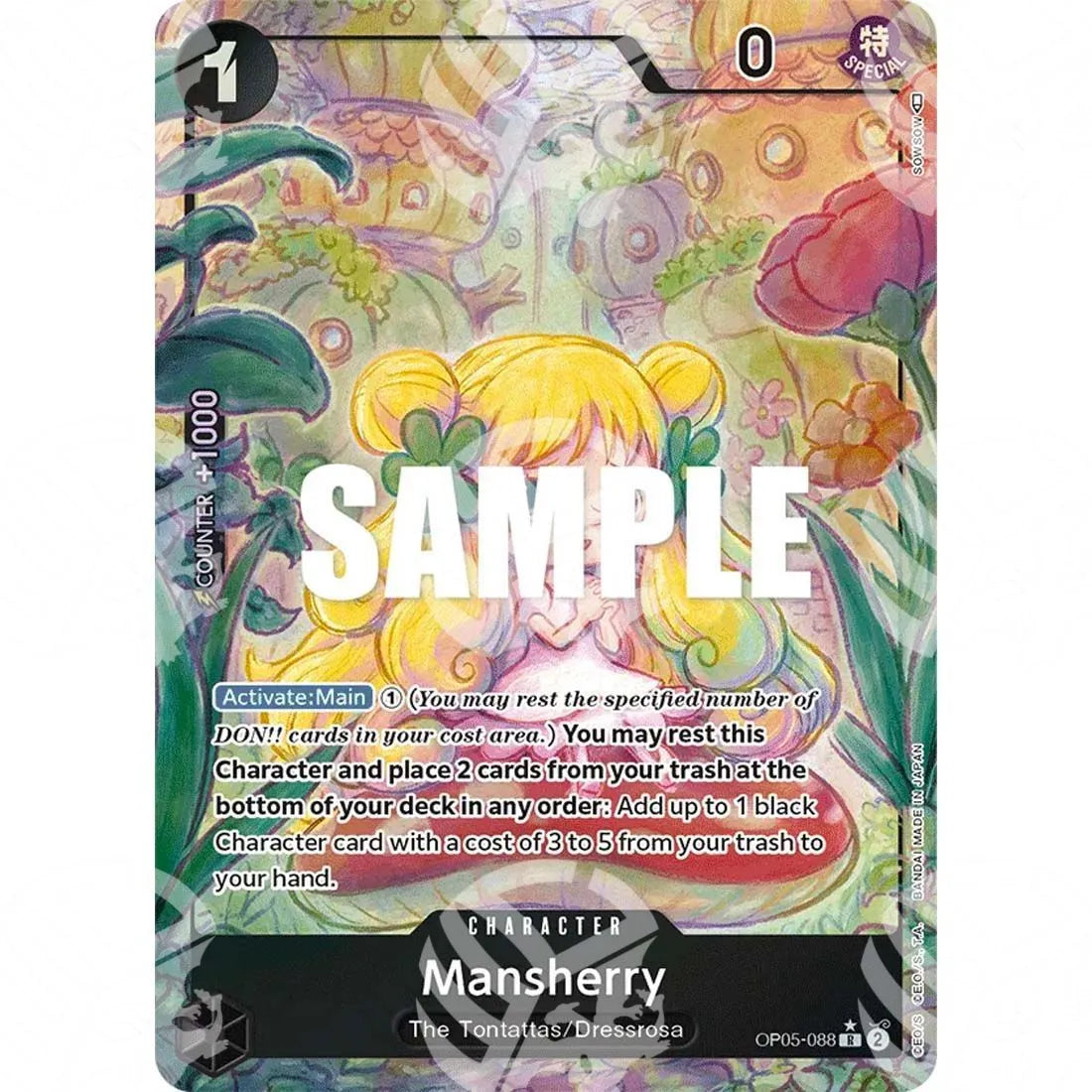 Awakening of the New Era - Mansherry - Alternate Art-OP05-088a -083