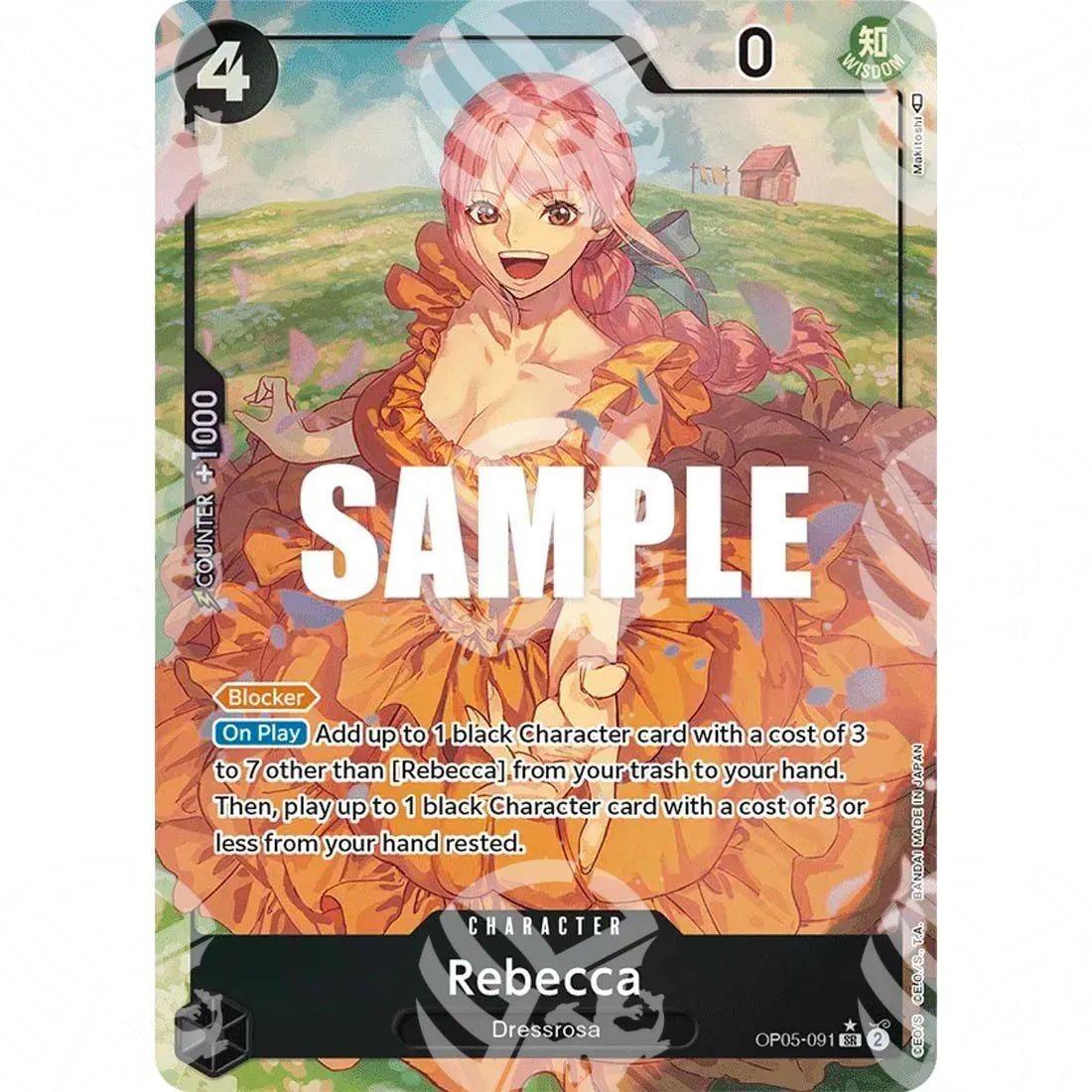 Awakening of the New Era - Rebecca - Alternate Art-OP05-091a -206