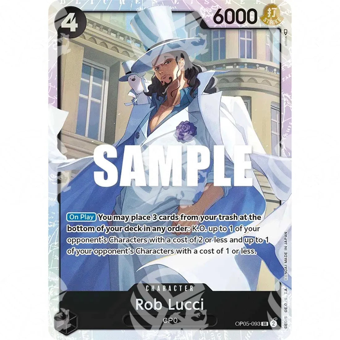 Awakening of the New Era - Rob Lucci - 93-OP05-093 -203