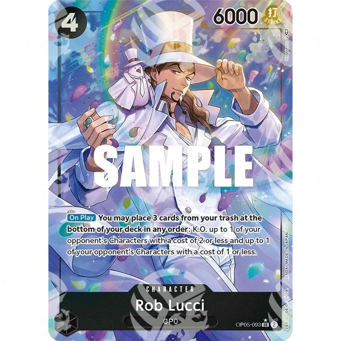 Awakening of the New Era - Rob Lucci - 093 | Alternate Art-OP05-093a -464