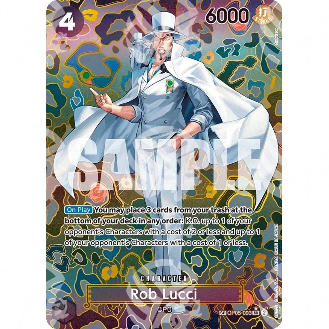 Emperors in the New World - Rob Lucci - Special Rare-OP05-093 -745