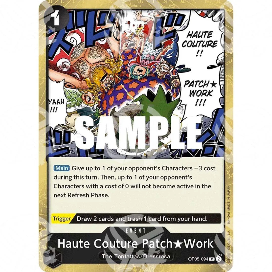 Awakening of the New Era - Haute Couture Patch Work-OP05-094 -169