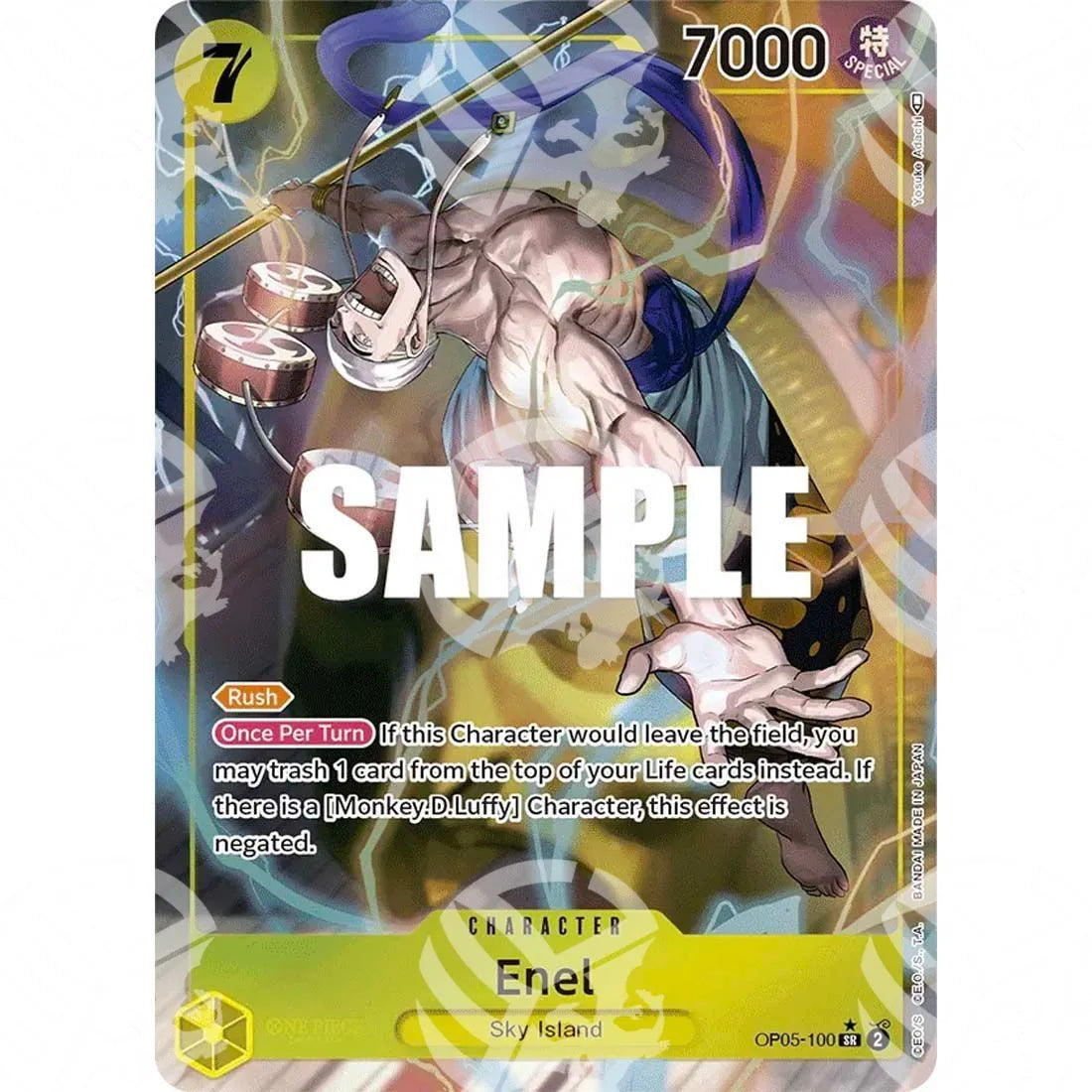 Awakening of the New Era - Enel - 100 | Alternate Art-OP05-100a -456