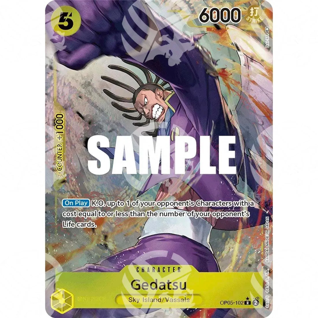 Awakening of the New Era - Gedatsu - Alternate Art-OP05-102a -207