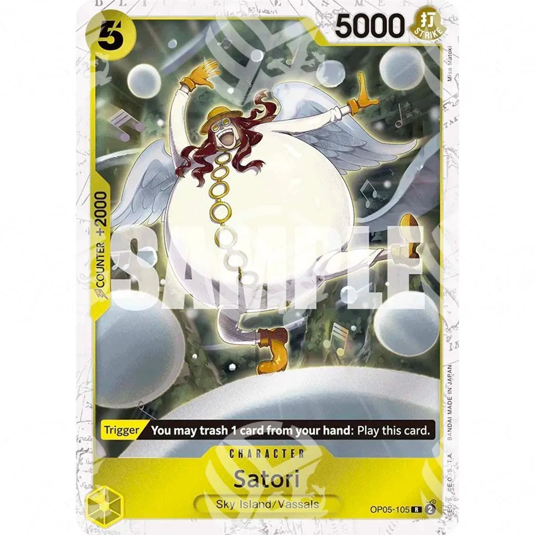 The Best - Premium Booster - Satori - Jolly Roger Foil-OP05-105j -590