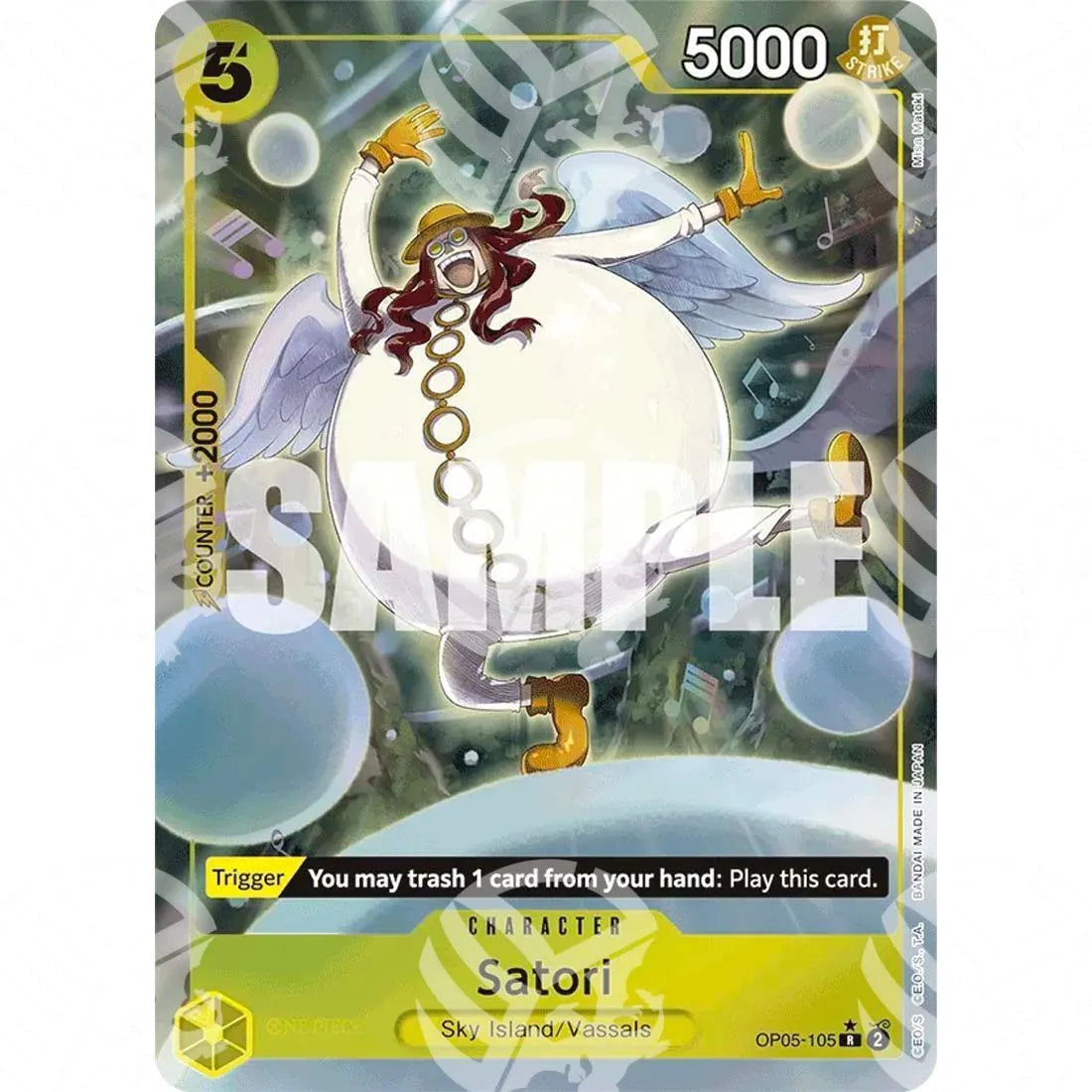 The Best - Premium Booster - Satori - Alternate Art-OP05-105a -607