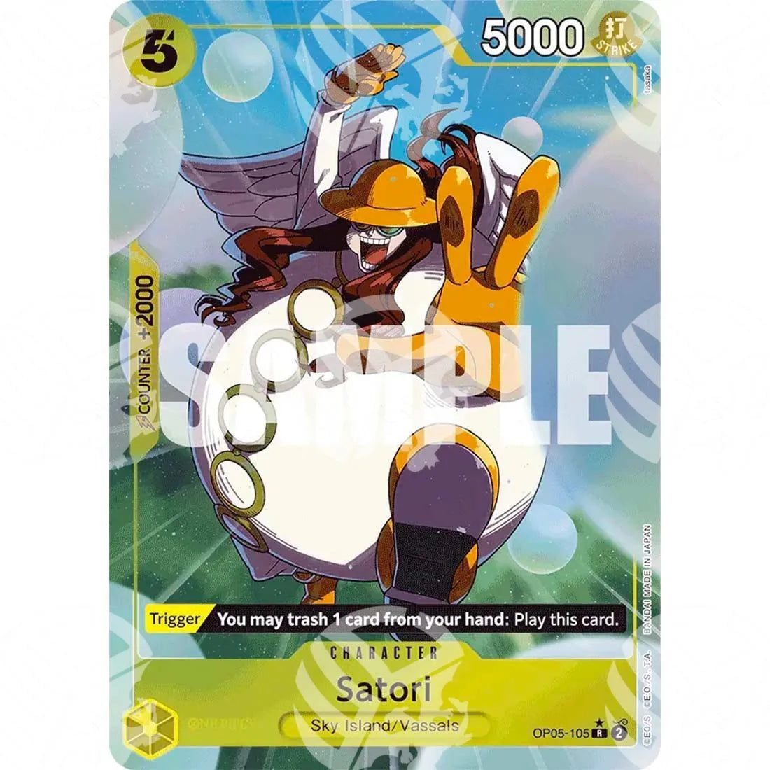 The Best - Premium Booster - Satori (copy) - Full Art-OP05-105f -649