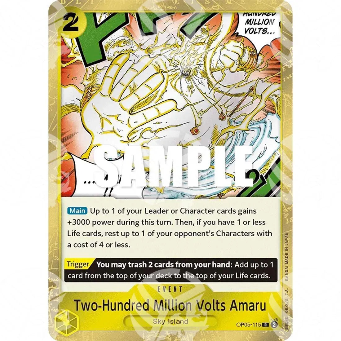 Awakening of the New Era - Two-Hundred Million Volts Amaru-OP05-115 -393