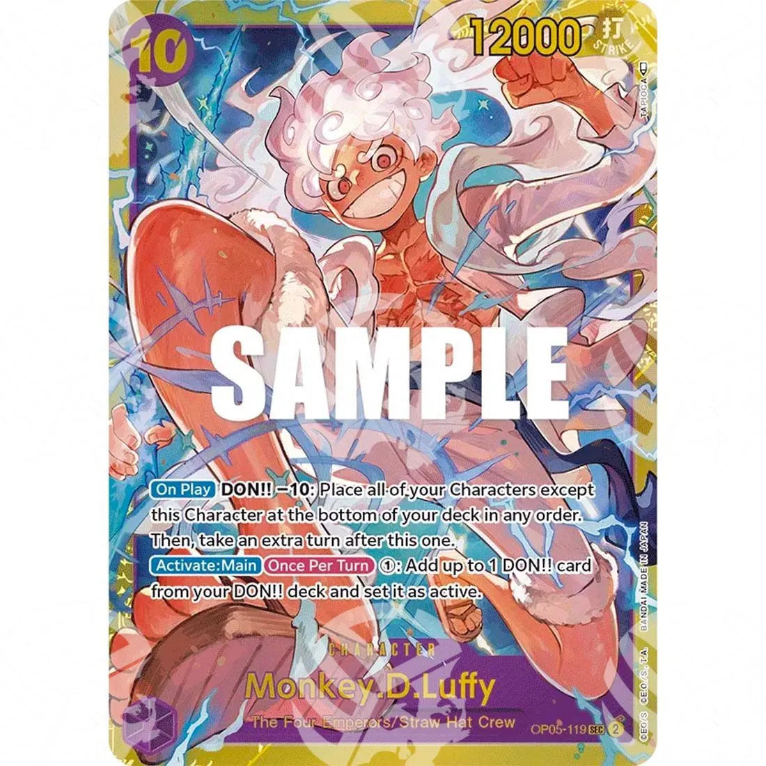 Awakening of the New Era - Monkey.D.Luffy - Secret Rare-OP05-119 -467