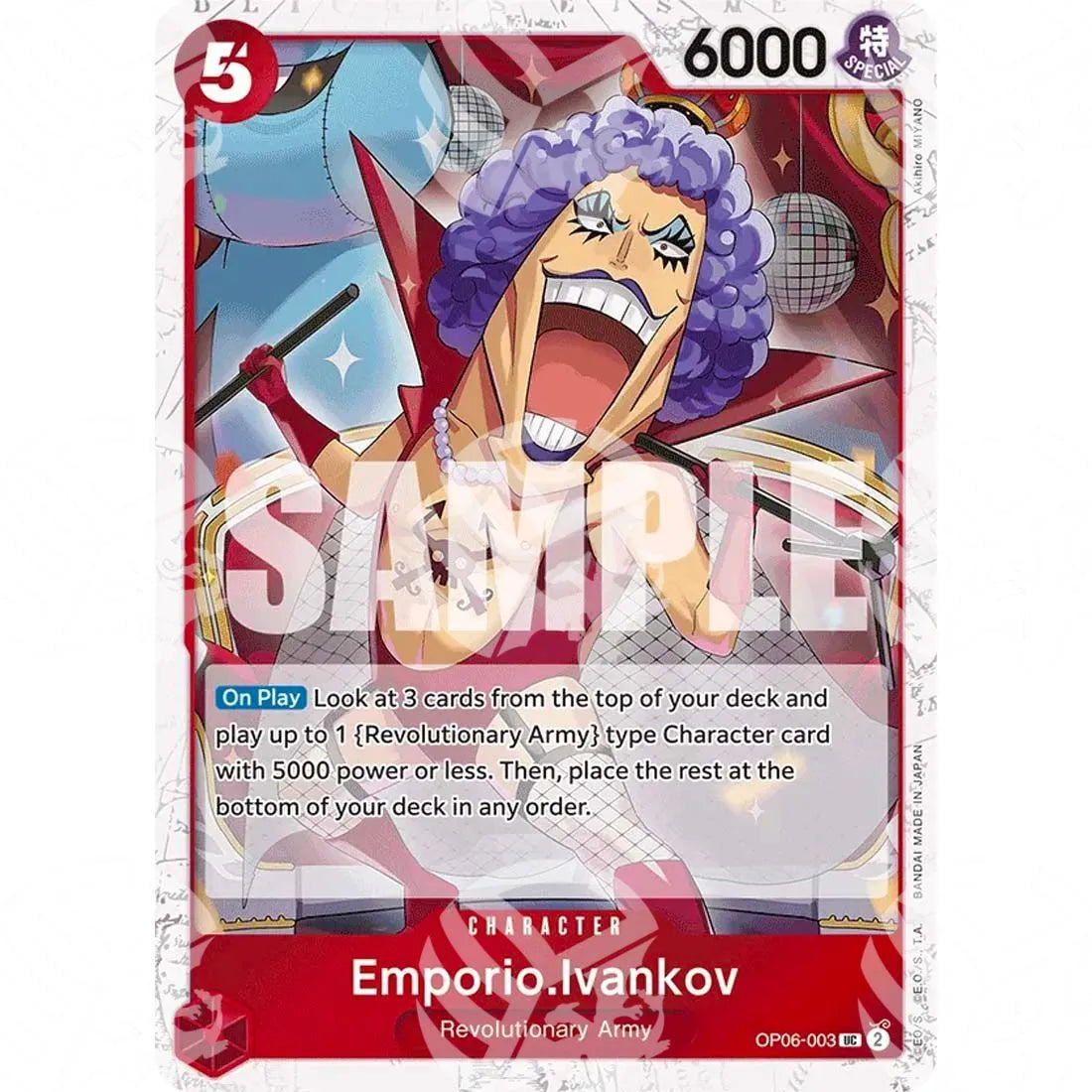 The Best - Premium Booster - Emporio.Ivankov - Jolly Roger Foil-OP06-003j -410